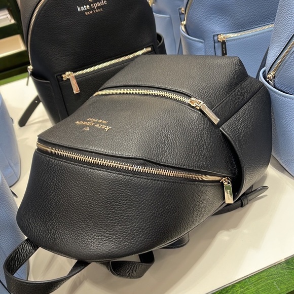 Kate Spade Leila Pebbled Leather Medium Dome Backpack
Black - Picture 9 of 15